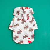 Šunų džemperis Kalėdiniai marškinėliai Drabužiai Šuo Doggy Small Bell Briedis marginti šunų drabužiai Šunų megztiniai Drabužiai Kalėdų Pet Turtleneck Pu