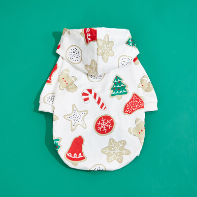 Šunų džemperis Kalėdiniai marškinėliai Drabužiai Šuo Doggy Small Bell Briedis marginti šunų drabužiai Šunų megztiniai Drabužiai Kalėdų Pet Turtleneck Pu