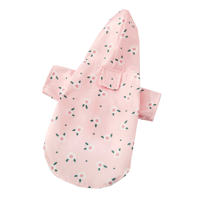 Mājas suņa lietusmētelis vasaras modes īsām piedurknēm suns ūdensnecaurlaidīgs apģērbs kucēnu mētelis suns lietusmētelis āra mētelis Bichon Schnauzer Welsh