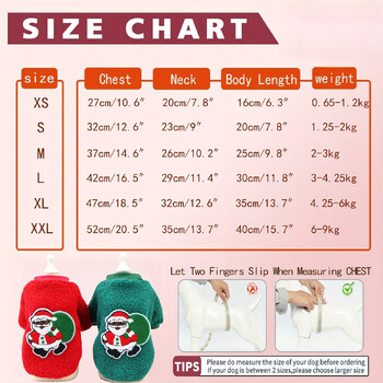 Коледни сладки дрехи за кучета Зимен топъл поларен пуловер за малки средни кучета Котка Кученце Палто Булдог Дрехи