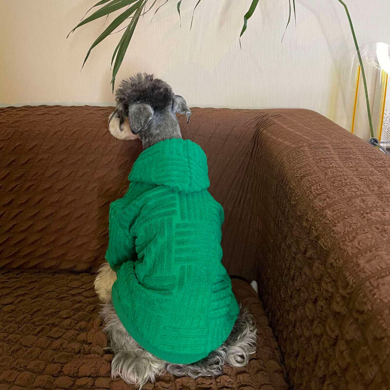 Mados džemperis Šunims Drabužiai Naminių gyvūnėlių medvilniniai megztiniai šunims drabužiai Kostiumas Prancūzų buldogas Šiltas žiemos šuniukas Dizaineris šunų drabužiai