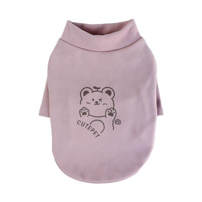 Drabužiai naminiams gyvūnėliams Stilingi trimačiai kirpti šunų marškinėliai dvikojai žieminiai šunų drabužiai naminių gyvūnėlių reikmenys