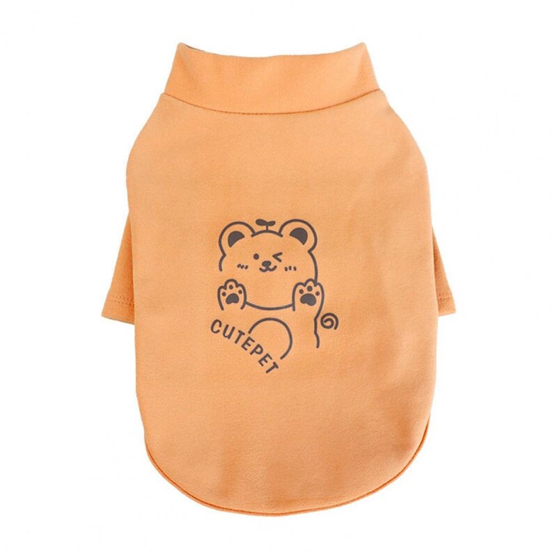 Drabužiai naminiams gyvūnėliams Stilingi trimačiai kirpti šunų marškinėliai dvikojai žieminiai šunų drabužiai naminių gyvūnėlių reikmenys