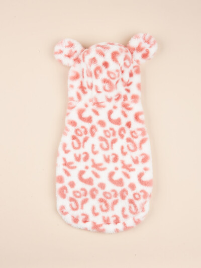 Drabužiai naminiams gyvūnėliams šunims katėms šuniukui su miela ausine kepure, neryškaus paltuko megztiniai, šunų komplektai mažam ir vidutiniam šuniui rudens žiemai