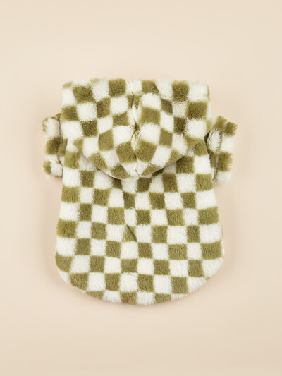 Drabužiai naminiams gyvūnėliams šunims katėms šuniukų gobtuvai Paltai Plaidiniai megztiniai Šuniui Šilti drabužiai mažam ir vidutiniam šuniui rudens žiemai