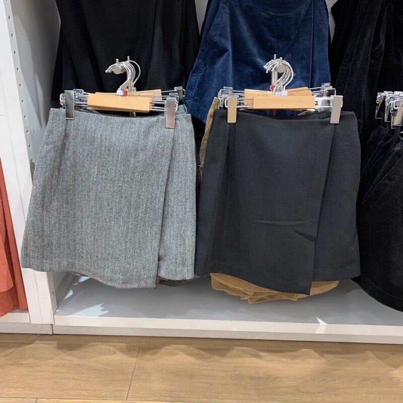 Trial 2024 uus sügisene Tweed Culottes naiste elastne vöökoht salendav universaalseelik 