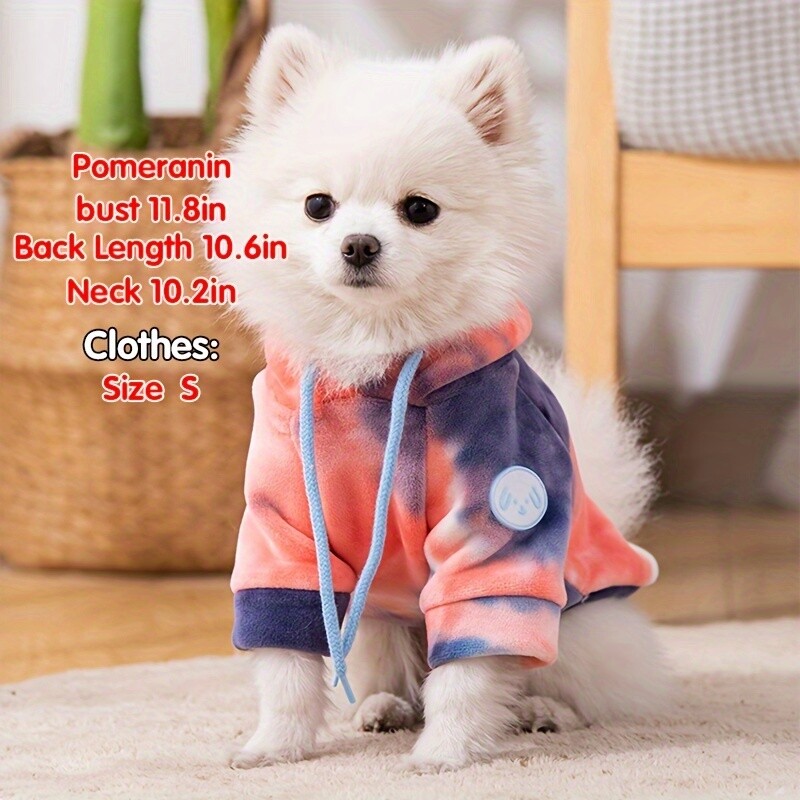 Hanorac confortabil pentru pisici și câini - Perfect pentru animalele de companie mici și cățeluși - Haine drăguță și confortabilă pentru animale de companie