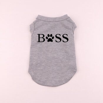 Bss Brand Dog Shirts T Shirt For Dogs Едноцветни ризи Pechera Para Perro Dog Shirt Cloths For Kitten Clothes Apparel