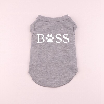 „Bss“ prekės ženklo šunų marškinėliai Marškinėliai šunims Vienspalviai marškiniai „Pechera Para Perro“ šunų marškiniai „Cloths for Kitten“ Drabužiai Drabužiai