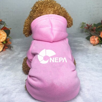 Kisállatruházat Kutya tavaszi és őszi viselet, vastagított termikus kapucnis kapucnis pulóver, kis nyakú, közepes méretű kutyáknak