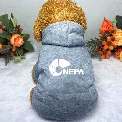 Kisállatruházat Kutya tavaszi és őszi viselet, vastagított termikus kapucnis kapucnis pulóver, kis nyakú, közepes méretű kutyáknak