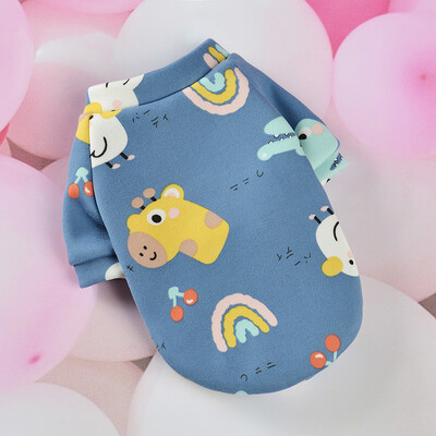 Hanorac pentru câini Cățeluș Pisică Pulover Animale de companie de Crăciun Hanorac pentru câini mici Haina de iarnă Haine calde pentru animale de companie pentru Bulldog Chihuahua