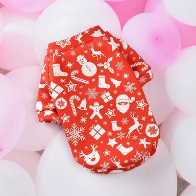 Hanorac pentru câini Cățeluș Pisică Pulover Animale de companie de Crăciun Hanorac pentru câini mici Haina de iarnă Haine calde pentru animale de companie pentru Bulldog Chihuahua