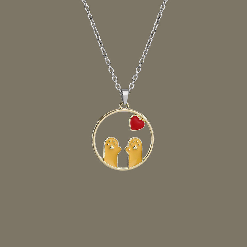 Aranyos nyaklánc gyerekeknek és tiniknek fiúknak és lányoknak gyerekeknek vicces állatoknak anime pár medáloknak aranyos vicces csillagos ég nyakláncok