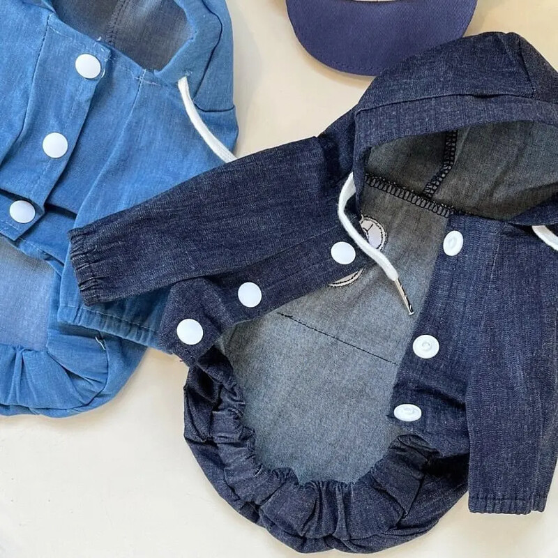 Toamnă/Iarnă Cowboy Hanoră pentru animale de companie Palton cu cataramă Ursuleț de pluș Palton Yorkshire Câine Pisică Câine mic Haine pentru animale de companie Hanorac pentru câini de talie mică