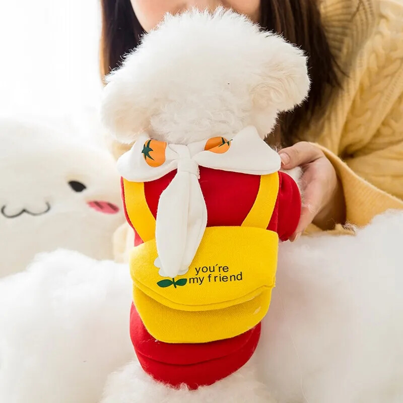 Mielas augintinis Šiltas Žieminis Vilnas Naminių šunų Megztiniai Megztiniai Šuniui Šilti Drabužiai Šuniui Čihuahua Prancūzų buldogo kostiumai Polo megztinis