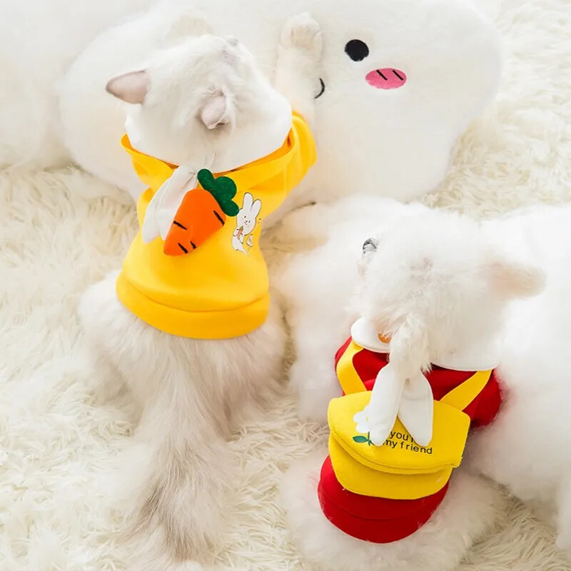 Mielas augintinis Šiltas Žieminis Vilnas Naminių šunų Megztiniai Megztiniai Šuniui Šilti Drabužiai Šuniui Čihuahua Prancūzų buldogo kostiumai Polo megztinis