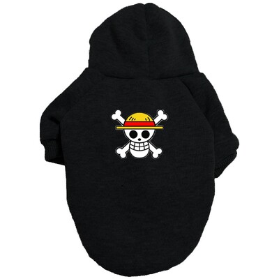 Haine de modă pentru câini, anime japonez, iarnă, toamnă, primăvară, cățeluș mic, mediu, chihuahua, yorkie, buldog francez, hanorace casual pentru animale de companie