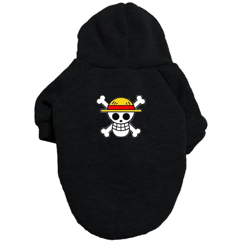 Haine de modă pentru câini, anime japonez, iarnă, toamnă, primăvară, cățeluș mic, mediu, chihuahua, yorkie, buldog francez, hanorace casual pentru animale de companie