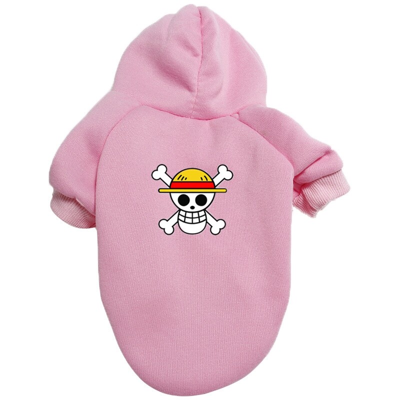 Haine de modă pentru câini, anime japonez, iarnă, toamnă, primăvară, cățeluș mic, mediu, chihuahua, yorkie, buldog francez, hanorace casual pentru animale de companie