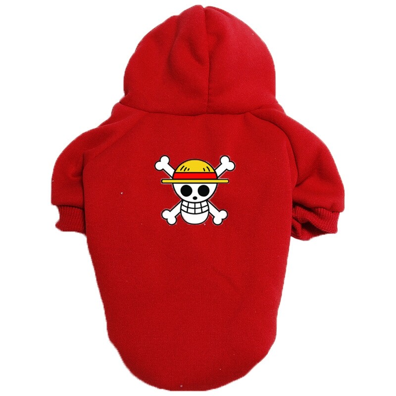 Haine de modă pentru câini, anime japonez, iarnă, toamnă, primăvară, cățeluș mic, mediu, chihuahua, yorkie, buldog francez, hanorace casual pentru animale de companie