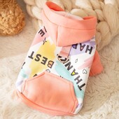 Žieminis minkštas šunų megztinis su gobtuvu šuniuko striukė mažiems ir vidutiniams šunims augintinio paltas Čihuahua Yorkie augintinio kostiumas Prancūzų buldogo paltas