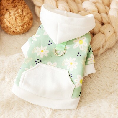 Žieminis minkštas šunų megztinis su gobtuvu šuniuko striukė mažiems ir vidutiniams šunims augintinio paltas Čihuahua Yorkie augintinio kostiumas Prancūzų buldogo paltas