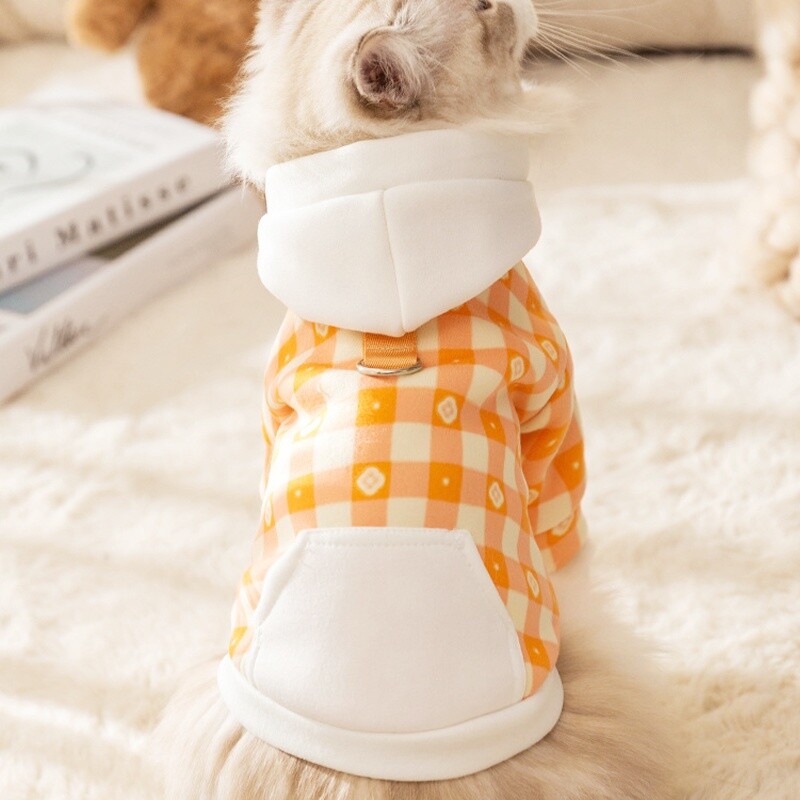 Žieminis minkštas šunų megztinis su gobtuvu šuniuko striukė mažiems ir vidutiniams šunims augintinio paltas Čihuahua Yorkie augintinio kostiumas Prancūzų buldogo paltas