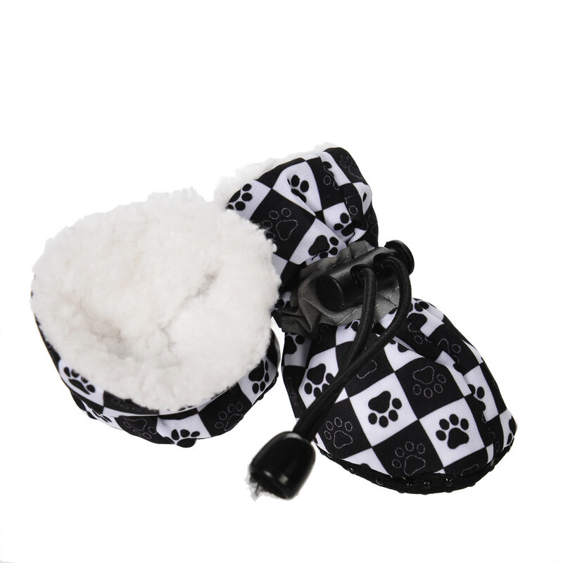 Šunų Batai Žieminiai Mažiems Vidutiniams Šunims Neslystantys Lietaus Sniego Batai Avalynė Storos Šiltos Kojinės Bateliai Čihuahua Prancūzų buldogas