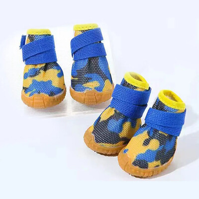 Viso sezono šunų batai, nepralaidūs vandeniui, kvėpuojantys batai mažiems šunims Batai Batai Letenų apsauga Šuniukų Batai Batai Neslystantis padas