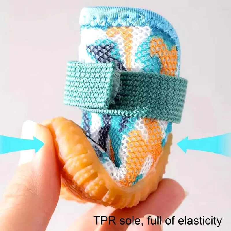 Viso sezono šunų batai, nepralaidūs vandeniui, kvėpuojantys batai mažiems šunims Batai Batai Letenų apsauga Šuniukų Batai Batai Neslystantis padas