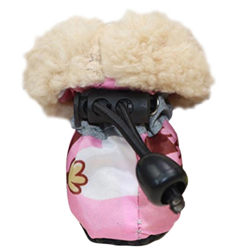 Šunų lietaus batai Neslystantys šuniukų batai rudens žiemos pliušiniai aksominiai batai šunims, vandeniui atsparūs sportiniai batai, naminių gyvūnėlių priedai