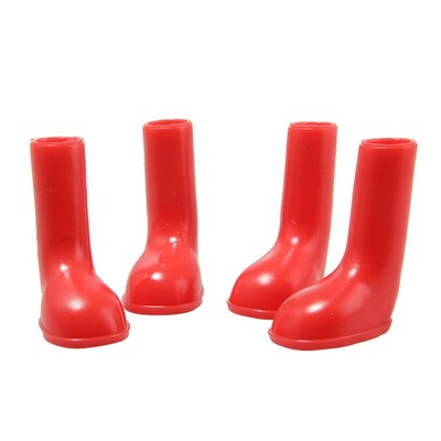 4 ks protišmykové topánky pre psov, nepremokavé, zabraňujú olizovaniu labiek, psí dažďové topánky, priedušné softshellové topánky pre domáce zvieratá, ochranné vonkajšie