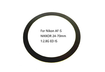 Подходящ за капак на обектива Nikon AF-S 24-70 mm VR, пръстен за притискане, декорация на предната цев, декорация на филм