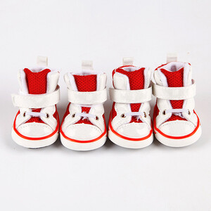 Vasariniai šunų batai, kvėpuojantys šuniuko katės neslystantys sportbačiai mažiems vidutiniams čihuahua mopsams Prekės naminiams gyvūnėliams Rožiniai mėlyni raudoni priedai