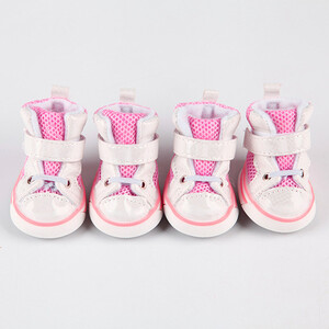 Vasariniai šunų batai, kvėpuojantys šuniuko katės neslystantys sportbačiai mažiems vidutiniams čihuahua mopsams Prekės naminiams gyvūnėliams Rožiniai mėlyni raudoni priedai