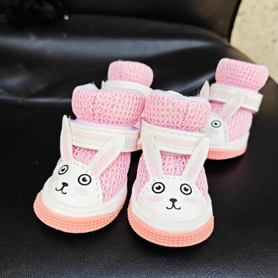 Vasaras karstā izpārdošana mājdzīvnieku suņu kurpes jauki Lāči kucēnu zābaki brīvā dabā Ikdienas taksis kedas Rotaļa mazs dzīvnieks Kaķu apavi Izejmateriāli