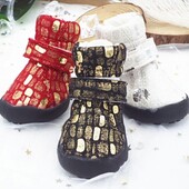 4 buc. Cizme confortabile pentru animale de companie, talpă moale, pantofi pentru câini, pantofi sport pentru câini