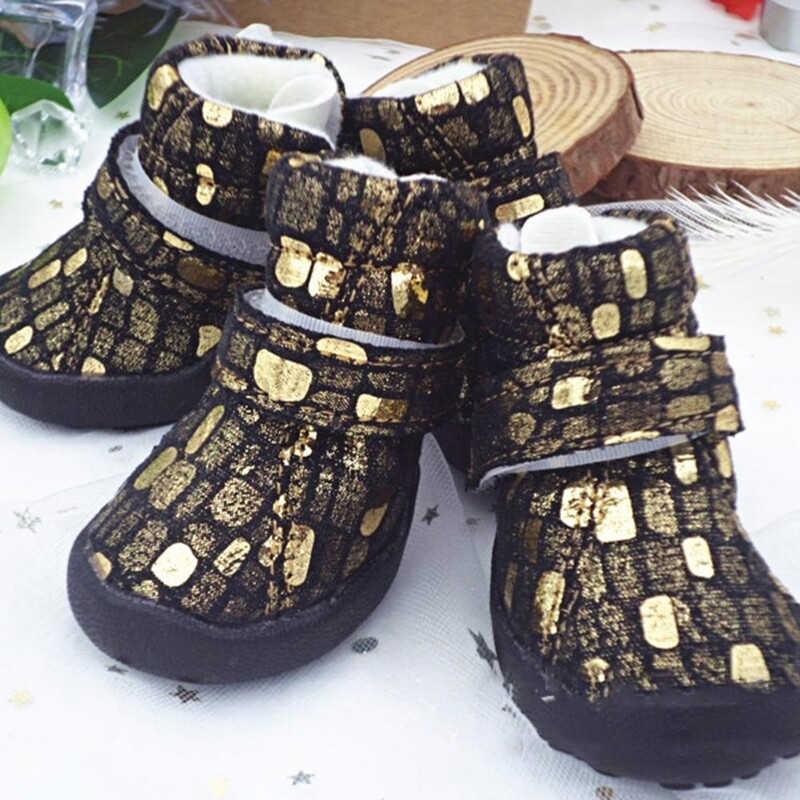 4 buc. Cizme confortabile pentru animale de companie, talpă moale, pantofi pentru câini, pantofi sport pentru câini