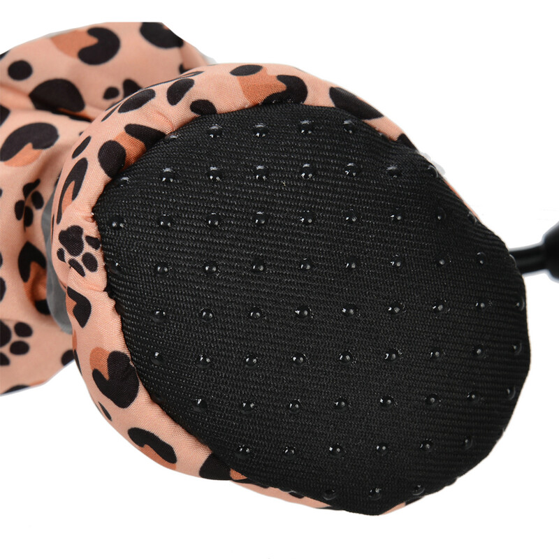 Šunų batai mažiems šunims Leopardinis raštas Minkšti neslystantys šuniuko batai lauke vaikščioti čihuahua letenomis, avalynė, reikmenys naminiams gyvūnėliams