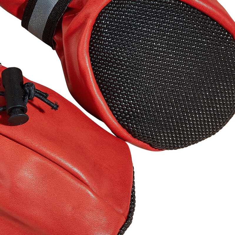 Šunų batai vidutinio dydžio šunims Kalėdiniai Pu odiniai Reguliuojami vandeniui atsparūs neslystantys avalynė Auksaspalviai retriveriai atspindintys batai