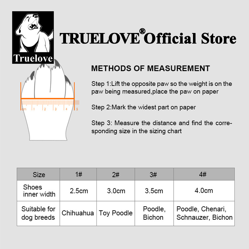 Truelove Mesh Fabric Pantofi pentru câini Cizme pentru câini pentru animale de companie, impermeabile, reflectorizante, robuste, anti-alunecare, antiderapante, în aer liber, pentru câini mici S5911