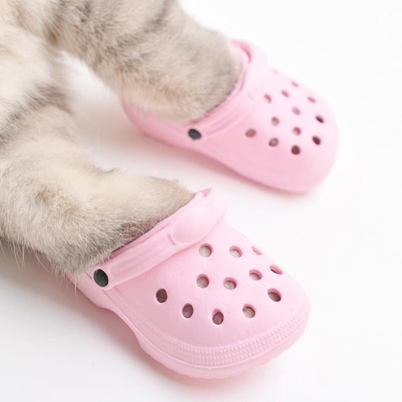 2 bucăți/set pantofi de plajă pentru câini de companie, nisip, pantofi pentru pisici, impermeabili, cizme de cauciuc pentru încălțăminte de exterior, șosete, câini, pisici, acoperire pentru picioare