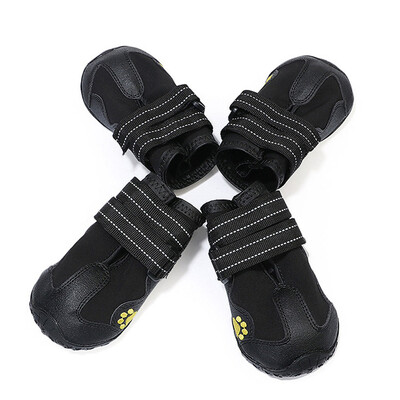 Pantofi pentru câini pentru câini de talie mare Cizme pentru câini medii și protecție pentru labe pentru iarnă Zi cu zăpadă Vară Pavaj fierbinte Talpă anti-alunecare impermeabilă