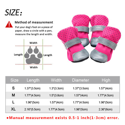 4vnt Batai naminiams gyvūnėliams šunims Žieminiai neslystantys kačių šunys sniego batai mažiems šunims Stori kačių šuniukų batai kojinės Batai Čihuahua Yorkshire