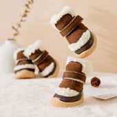 Lengvi batai naminiams gyvūnėliams šunims su lipnia juostele šunims katėms Patogūs šunų bateliai kasdieniam pasivaikščiojimui Lengvi kačių batai