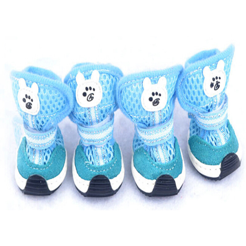 Pantofi de pisică pentru câini Pantofi confortabili drăguți, respirabili, modă pentru câini mici, cizme roșii de modă, pantofi respirabili, articole pentru animale de companie