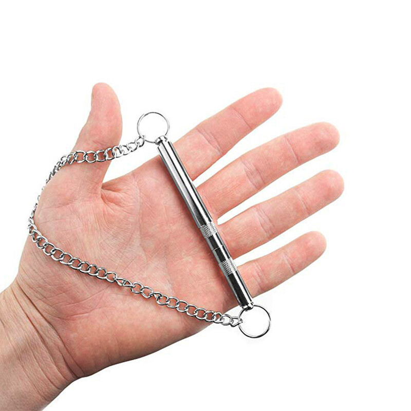 Šuns švilpukas Nustokite loti nerūdijančio plieno Šuo tylus ultragarsinis treniruoklis nerūdijančio plieno dresūros elgsenos priemonės šuns švilpukas