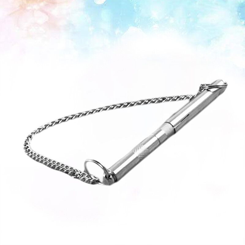 Šuns švilpukas Nustokite loti nerūdijančio plieno Šuo tylus ultragarsinis treniruoklis nerūdijančio plieno dresūros elgsenos priemonės šuns švilpukas