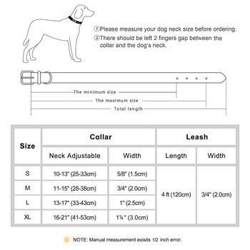 Комплект каишки с меки подплатени нашийници за кучета PU кожени нашийници за кучета Колие с въже за ходене, регулируемо за малки, средни кучета, мопс